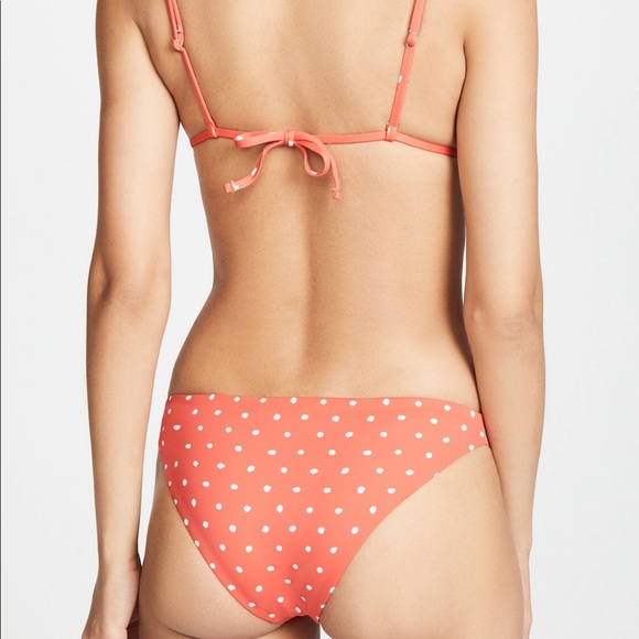 Eberjey Polka Grayson Bikini Top S Bottom M - Picture 5 of 12
